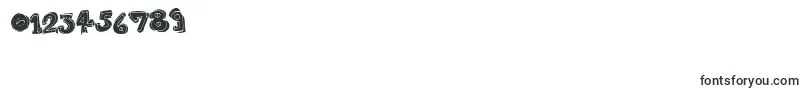Hangup Font – Fonts for Numbers and Digits