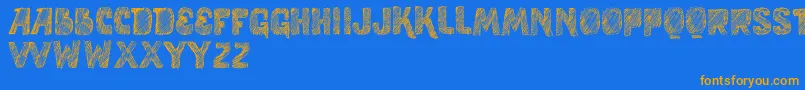 Más sobre la fuente VtksStudy fuente VtksStudy – Fuentes Naranjas Sobre Fondo Azul