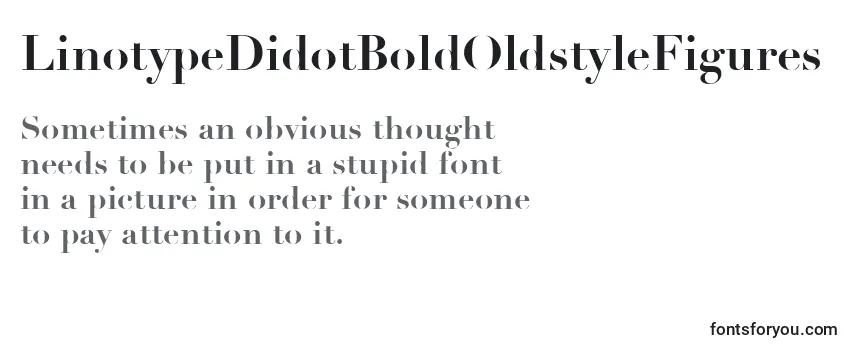 LinotypeDidotBoldOldstyleFigures-fontti