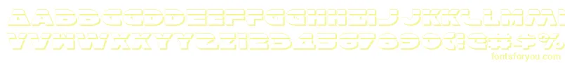 HanSoloExpShadowlaser Font – Yellow Fonts