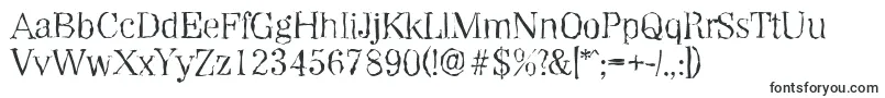WichitarandomLightRegular Font – Fonts for VK
