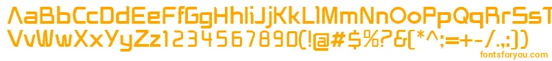 Шрифт HeliosRegular – оранжевые шрифты