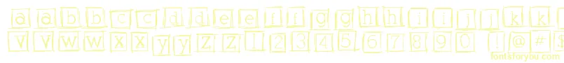 Alphabitssquared Font – Yellow Fonts