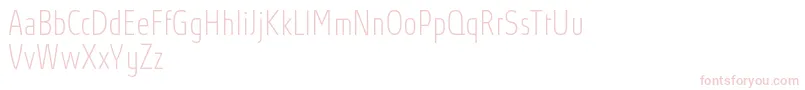 AbsolutProThincondensed Font – Pink Fonts on White Background