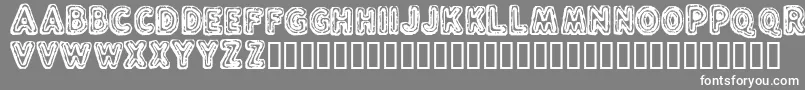 FluxCapacitor Font – White Fonts on Gray Background