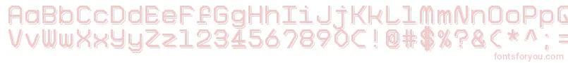 BigPixelShadowDemo Font – Pink Fonts on White Background