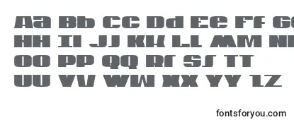 U.S.A.Condensed-fontti