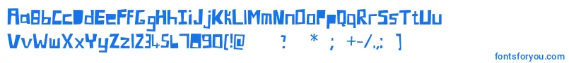 Blockhead Font – Blue Fonts