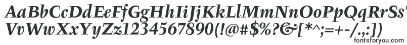 TyfaItcOtBoldItalic-fontti – Fontit Microsoft Wordille