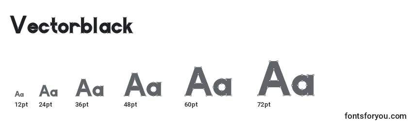Vectorblack Font Sizes