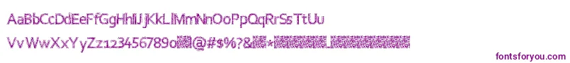 Collegethrash Font – Purple Fonts on White Background