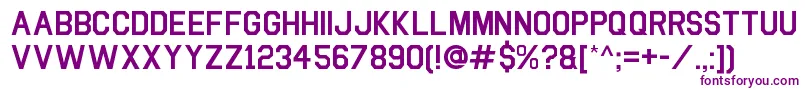 Boucollege Font – Purple Fonts on White Background