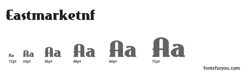 Eastmarketnf Font Sizes