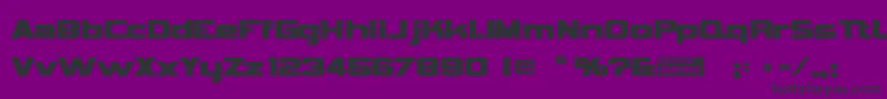Vipnagor Font – Black Fonts on Purple Background