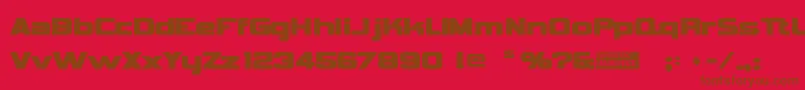 Подробнее о шрифте Vipnagor Шрифт Vipnagor – коричневые шрифты на красном фоне