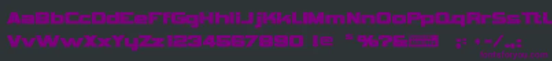 Vipnagor Font – Purple Fonts on Black Background