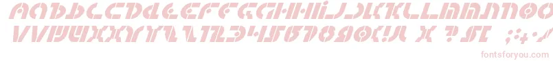 QuestlokItalic Font – Pink Fonts on White Background