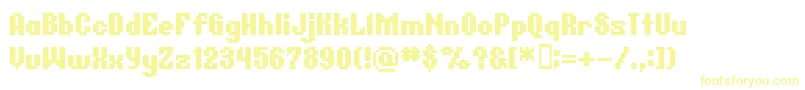 BmGermarA12-fontti – keltaiset fontit