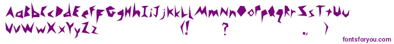 Monsta Font – Purple Fonts