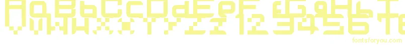 Tvglobehd-Schriftart – Gelbe Schriften