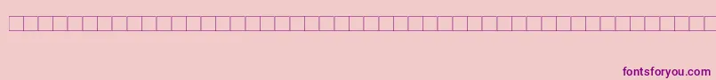 Шрифт DjerbaSimplifiedNormal – фиолетовые шрифты на розовом фоне