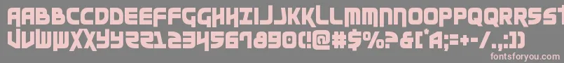 Moltorscond Font – Pink Fonts on Gray Background