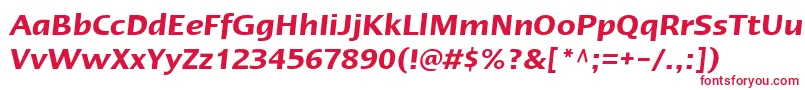 LinotypeErgoDemiBoldItalic Font – Red Fonts