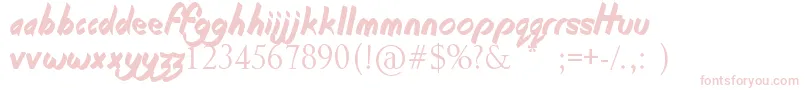 BeginningOfSummer Font – Pink Fonts