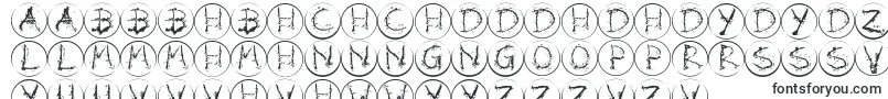 Шрифт Inkalphabetrrings – шона шрифты