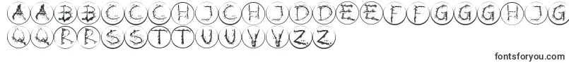 Inkalphabetrrings Font – Corsican Fonts