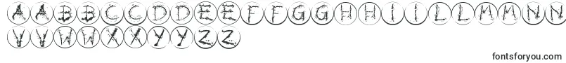 Шрифт Inkalphabetrrings – ирландские шрифты