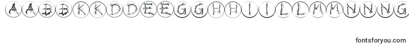Шрифт Inkalphabetrrings – себуанские шрифты
