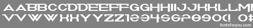 Summoners Font – White Fonts on Gray Background