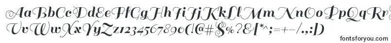 Шрифт SailRegular – надписи красивыми шрифтами