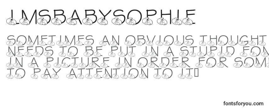 LmsBabySophie-fontti