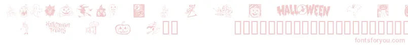 Hellow2 Font – Pink Fonts on White Background