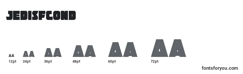 Jedisfcond Font Sizes