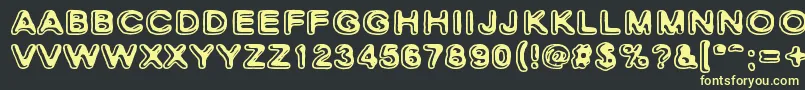 More about SkinnyZebra2 Font SkinnyZebra2 Font – Yellow Fonts on Black Background