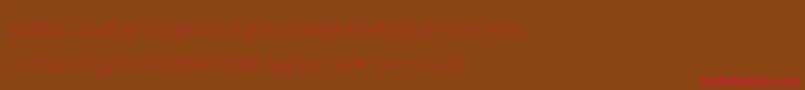 JdStars Font – Red Fonts on Brown Background
