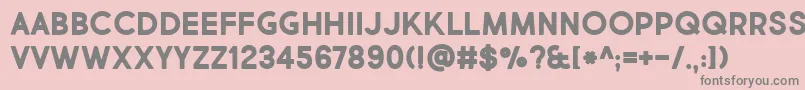 More about MarketFreshBoldAllCaps Font MarketFreshBoldAllCaps Font – Gray Fonts on Pink Background