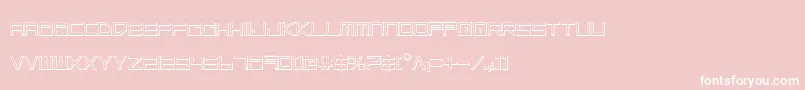 Lgso Font – White Fonts on Pink Background