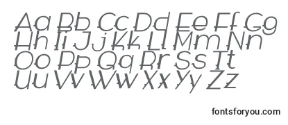 WabecoItalic Font
