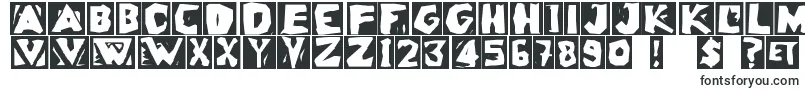 Linoleuminvers-fontti – fontit aikakauslehtiin