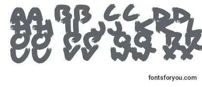 BriskBristleBrush-fontti