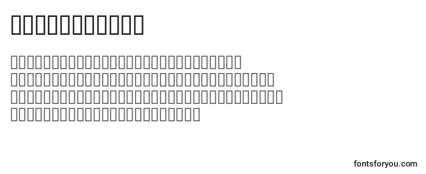 Шрифт Strontium90