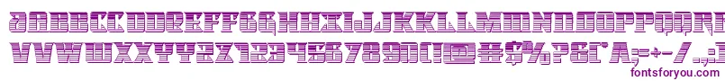 Lifeforcechrome Font – Purple Fonts on White Background