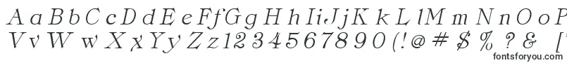 ClaritaItalic-fontti – Serifeillä varustetut fontit