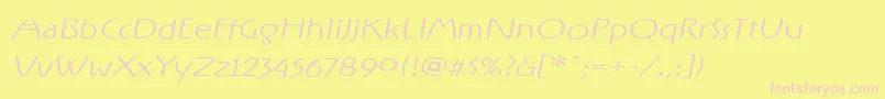 Подробнее о шрифте Rxof Шрифт Rxof – розовые шрифты на жёлтом фоне