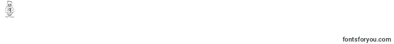 Pingu Font – Fonts for Digit 9