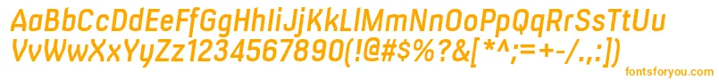 MilibussbItalic Font – Orange Fonts